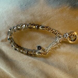 Vera Bradley Elegant Silver Bracelet with Star Charm
